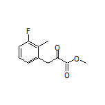 Methyl 3-(3-Fluoro-2-methylphenyl)-2-oxopropanoate