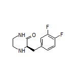 (R)-3-(3,4-Difluorobenzyl)piperazin-2-one