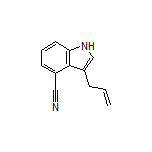 3-Allyl-1H-indole-4-carbonitrile