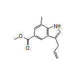 Methyl 3-Allyl-7-methyl-1H-indole-5-carboxylate