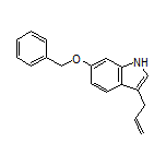 3-Allyl-6-(benzyloxy)-1H-indole