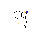 3-Allyl-4-bromo-5-methyl-1H-indole