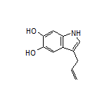 3-Allyl-1H-indole-5,6-diol