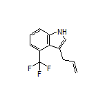 3-Allyl-4-(trifluoromethyl)-1H-indole