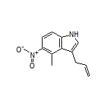 3-Allyl-4-methyl-5-nitro-1H-indole