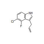 3-Allyl-5-chloro-4-fluoro-1H-indole