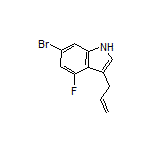 3-Allyl-6-bromo-4-fluoro-1H-indole