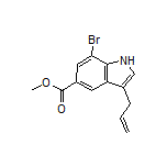 Methyl 3-Allyl-7-bromo-1H-indole-5-carboxylate