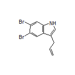 3-Allyl-5,6-dibromo-1H-indole