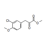 Methyl 3-(3-Chloro-4-methoxyphenyl)-2-oxopropanoate