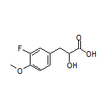 3-(3-Fluoro-4-methoxyphenyl)-2-hydroxypropanoic Acid