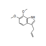 3-Allyl-6,7-dimethoxy-1H-indole