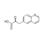 2-Oxo-3-(6-quinolyl)propanoic Acid