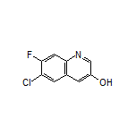 6-Chloro-7-fluoroquinolin-3-ol