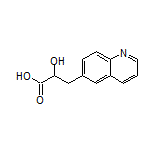 2-Hydroxy-3-(6-quinolyl)propanoic Acid