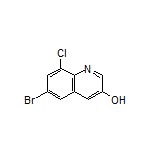 6-Bromo-8-chloroquinolin-3-ol