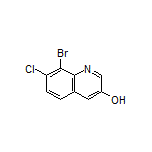 8-Bromo-7-chloroquinolin-3-ol