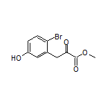 Methyl 3-(2-Bromo-5-hydroxyphenyl)-2-oxopropanoate