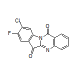 9-Chloro-8-fluoroindolo[2,1-b]quinazoline-6,12-dione