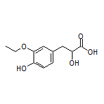 3-(3-Ethoxy-4-hydroxyphenyl)-2-hydroxypropanoic Acid