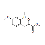 Methyl 3-(2,4-Dimethoxyphenyl)-2-oxopropanoate