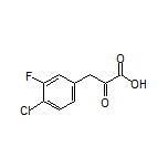 3-(4-Chloro-3-fluorophenyl)-2-oxopropanoic Acid