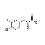 Methyl 3-(4-Chloro-3-fluorophenyl)-2-oxopropanoate