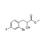 Methyl 3-(2-Bromo-4-fluorophenyl)-2-hydroxypropanoate