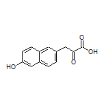 3-(6-Hydroxy-2-naphthyl)-2-oxopropanoic Acid