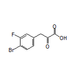 3-(4-Bromo-3-fluorophenyl)-2-oxopropanoic Acid