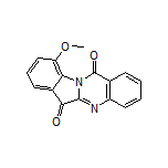 10-Methoxyindolo[2,1-b]quinazoline-6,12-dione