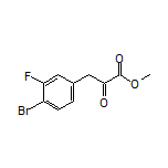 Methyl 3-(4-Bromo-3-fluorophenyl)-2-oxopropanoate