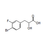 3-(4-Bromo-3-fluorophenyl)-2-hydroxypropanoic Acid