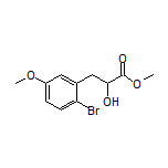 Methyl 3-(2-Bromo-5-methoxyphenyl)-2-hydroxypropanoate