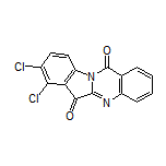 7,8-Dichloroindolo[2,1-b]quinazoline-6,12-dione