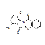 10-Chloro-7-methoxyindolo[2,1-b]quinazoline-6,12-dione