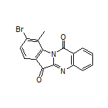 9-Bromo-10-methylindolo[2,1-b]quinazoline-6,12-dione