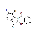 10-Bromo-9-fluoroindolo[2,1-b]quinazoline-6,12-dione