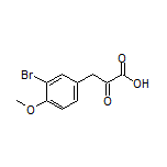 3-(3-Bromo-4-methoxyphenyl)-2-oxopropanoic Acid