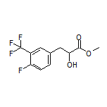 Methyl 3-[4-Fluoro-3-(trifluoromethyl)phenyl]-2-hydroxypropanoate