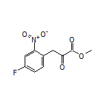 Methyl 3-(4-Fluoro-2-nitrophenyl)-2-oxopropanoate