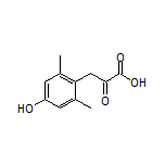 3-(4-Hydroxy-2,6-dimethylphenyl)-2-oxopropanoic Acid