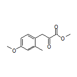 Methyl 3-(4-Methoxy-2-methylphenyl)-2-oxopropanoate