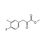 Methyl 3-(4-Fluoro-3-methylphenyl)-2-oxopropanoate