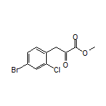 Methyl 3-(4-Bromo-2-chlorophenyl)-2-oxopropanoate