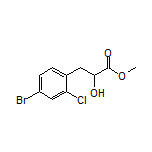 Methyl 3-(4-Bromo-2-chlorophenyl)-2-hydroxypropanoate