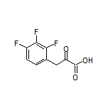 2-Oxo-3-(2,3,4-trifluorophenyl)propanoic Acid