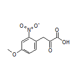 3-(4-Methoxy-2-nitrophenyl)-2-oxopropanoic Acid