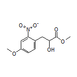 Methyl 2-Hydroxy-3-(4-methoxy-2-nitrophenyl)propanoate