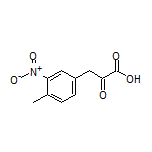 3-(4-Methyl-3-nitrophenyl)-2-oxopropanoic Acid